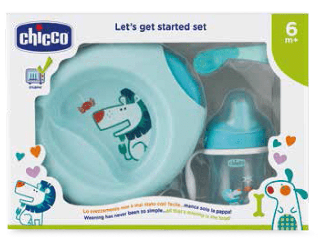 CHICCO SET PAPPA 6m+ BIMBO