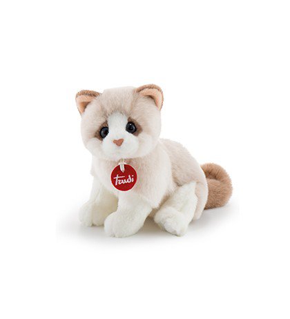 TRUDI 20872 PELUCHE GATTINO BRAD BIANCO BEIGE