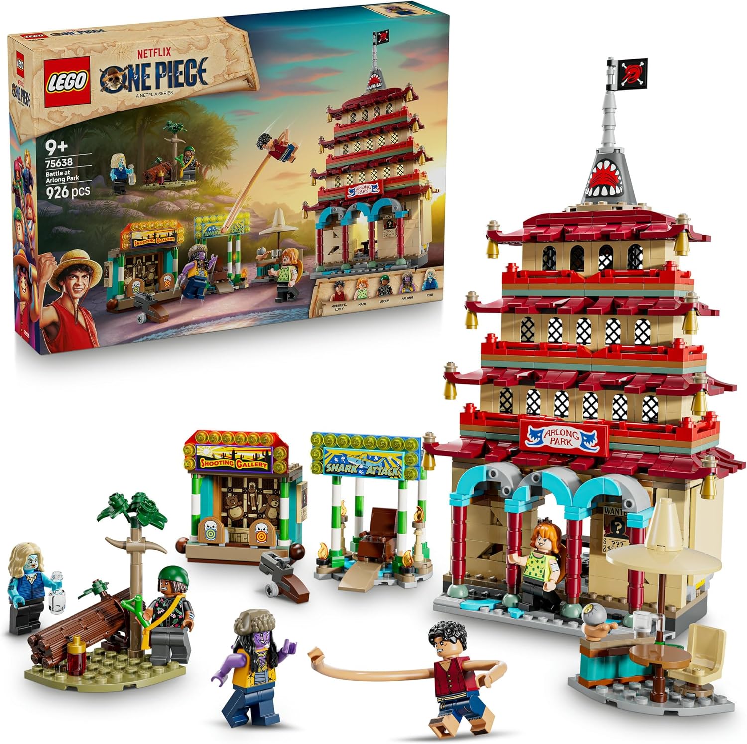 LEGO 75638 BATTAGLIA AD ARLOG PARK ONE PIECE