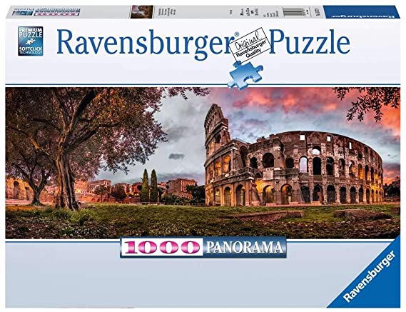 RAVENSBURGER 15077 PUZZLE DA 1000 PZ. COLOSSEO AL TRAMONTO