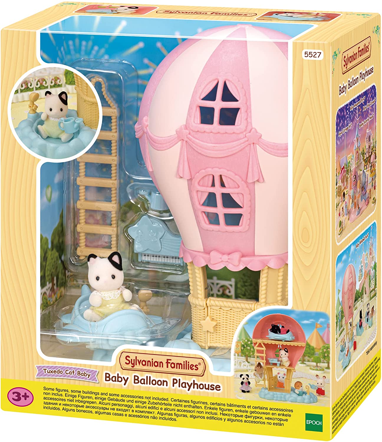 SYLVANIAN FAMILIES 5527 CASETTA MONGOLFIERA PER BEBE'