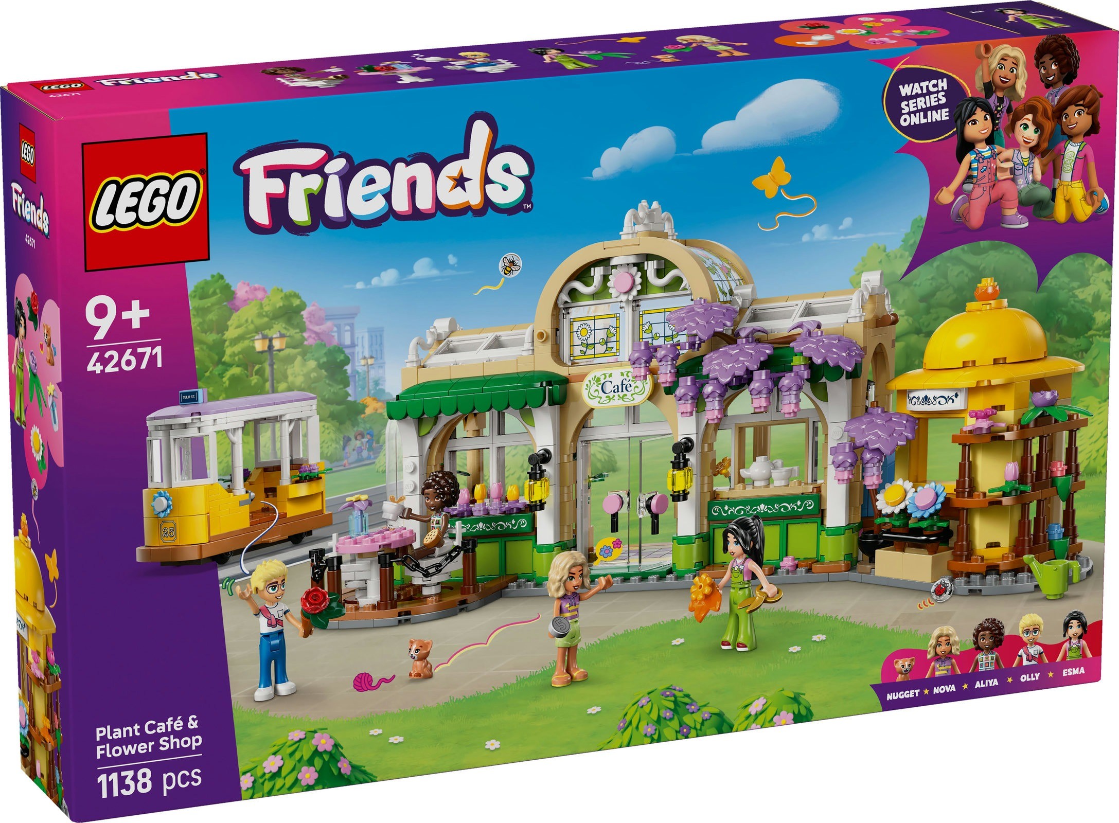 LEGO 42671 CAFFE' DELLE PIANTE E NEGOZIO DI FIORI FRIENDS