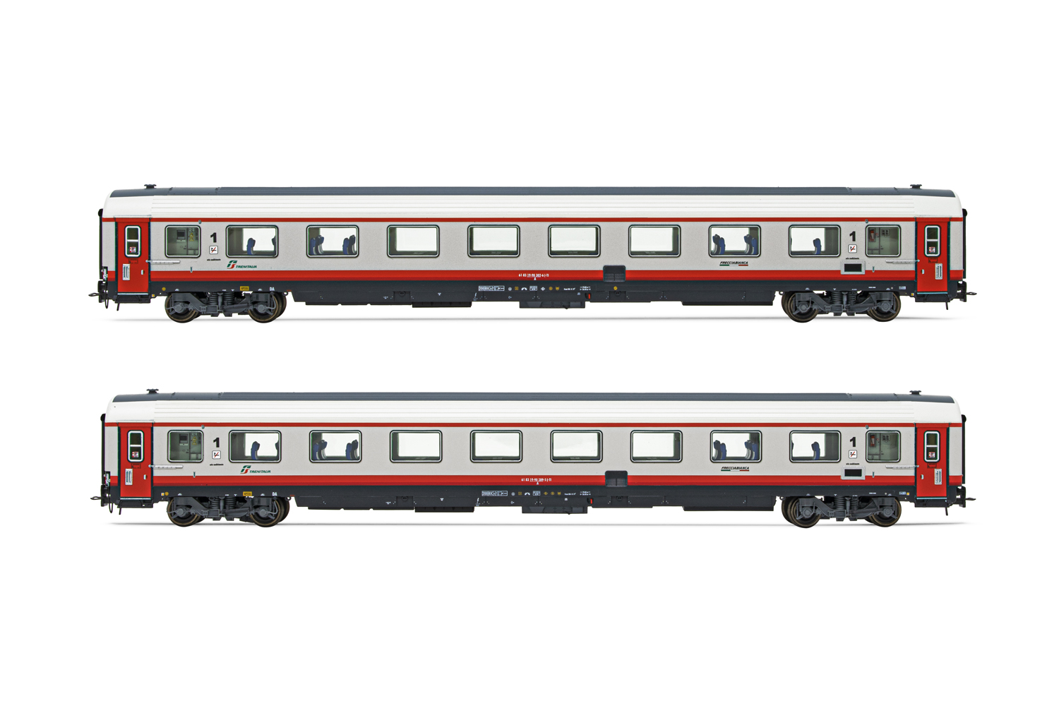 HORNBY HR4351 SET DI 2 CARROZZE GRAN CONFORT '85