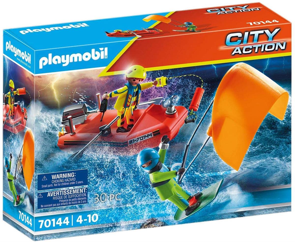 PLAYMOBIL 70144 TENDER DI SALVATAGGIO DELLA GUARDIA COSTIERA