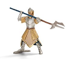 SCHLEICH 2570113 CAVALIERE DEL GRIFONE CON ALABARDA