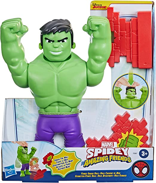 HASBRO F50675L0 SPIDEY FIGURA MEGA HULK SPACCATUTTO