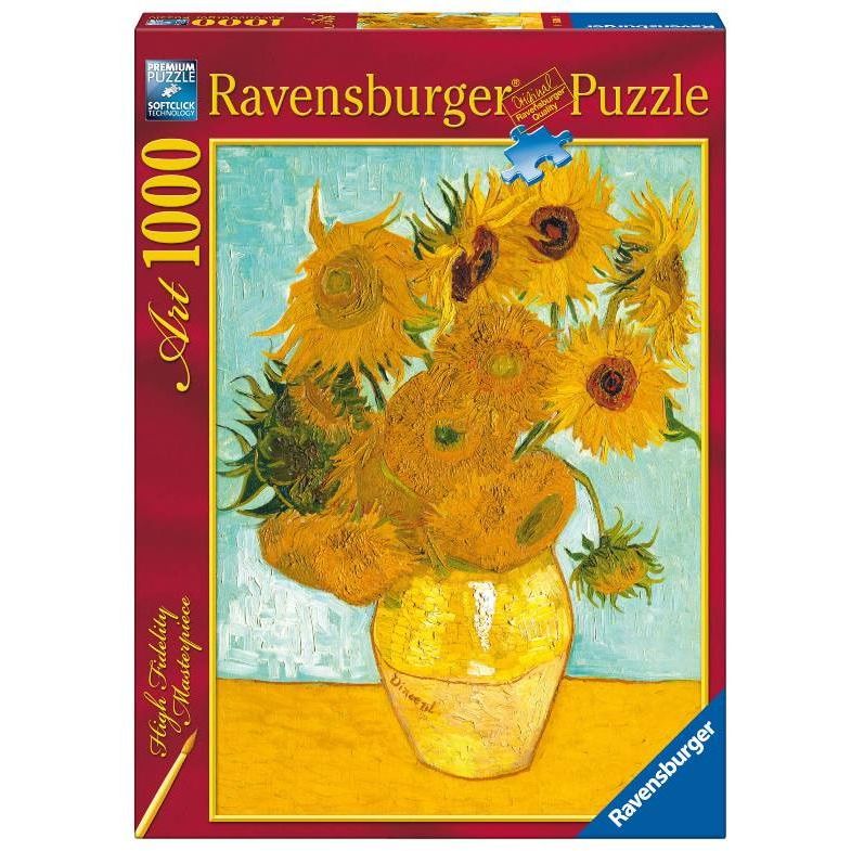 RAVENSBURGER 15805 PUZZLE DA 1000 PZ. VASO CON GIRASOLI