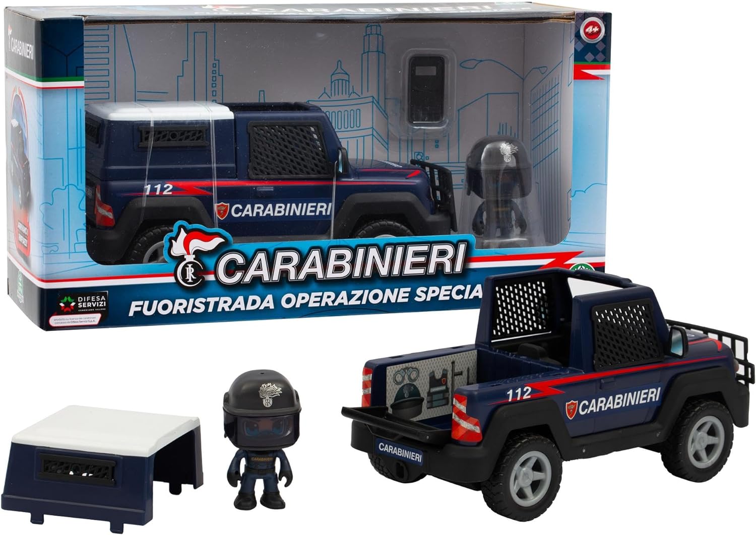 GIOCHI PREZIOSI CBN03000 CARABINIERI JEEP CON PERSONAGGIO