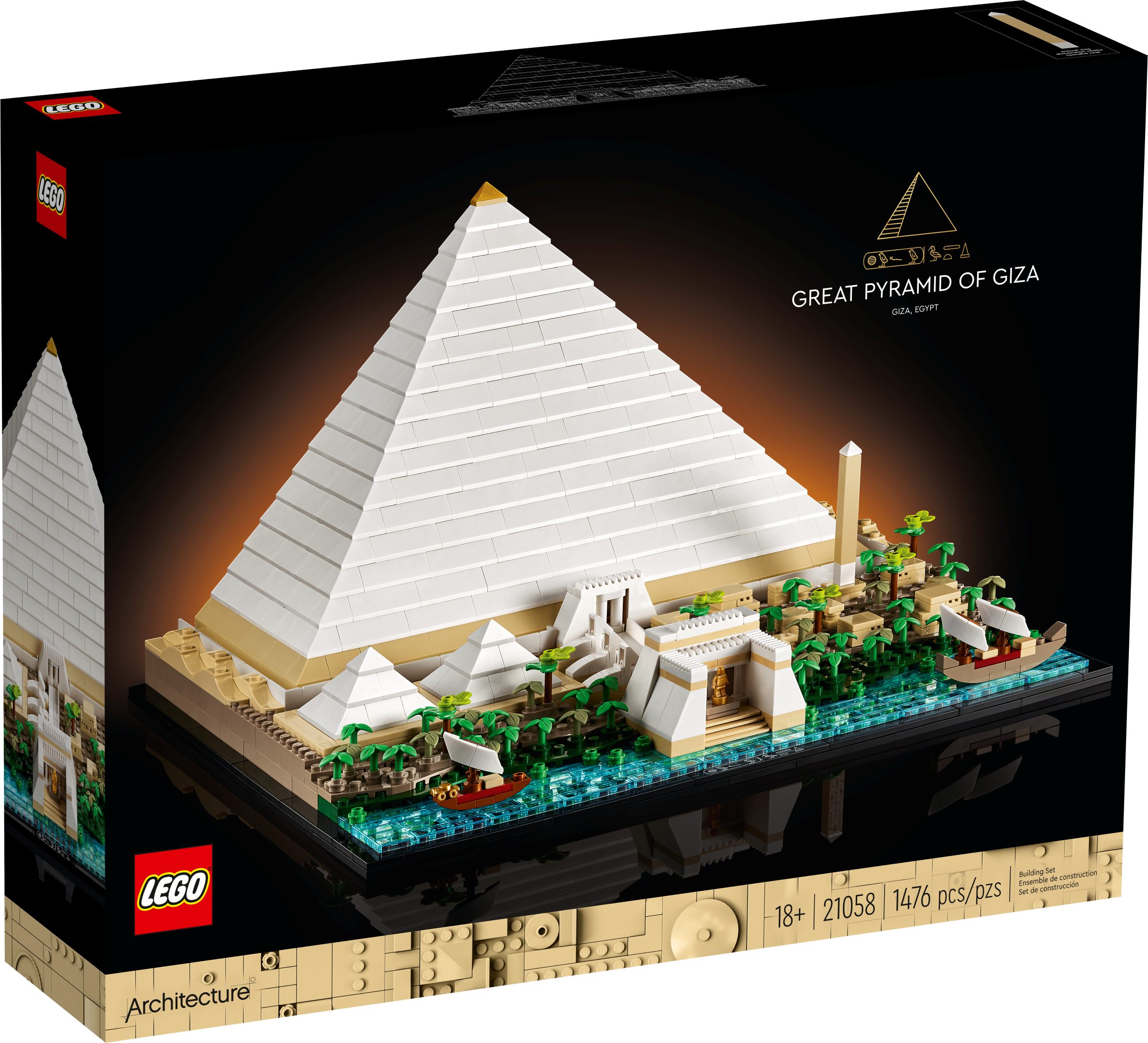 LEGO 21058 LA GRANDE PIRAMIDE DI GIZA ARCHITECTURE