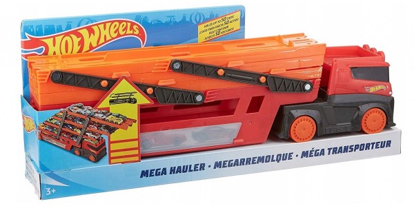 MATTEL GHR48 MEGA RED HAULER HOT WHEELS