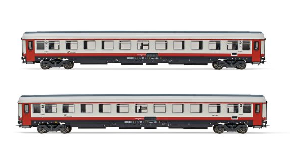 HORNBY HR4355 FS SET DI 2 CARROZZE UIC-Z1