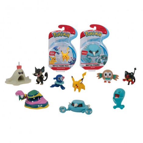 GIOCHI PREZIOSI PKE09000 POKEMON 2 PERSONAGGI 5 E 7CM