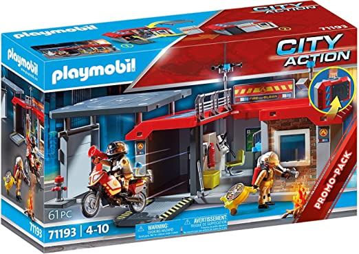 PLAYMOBIL 71193 STAZIONE DEI VIGILI DEL FUOCO