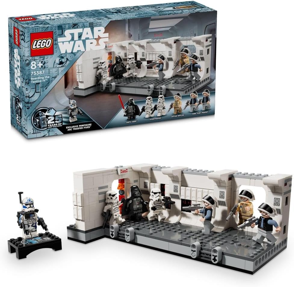 LEGO 75387 IMBARCO SULLA TANTIVE IV STAR WARS