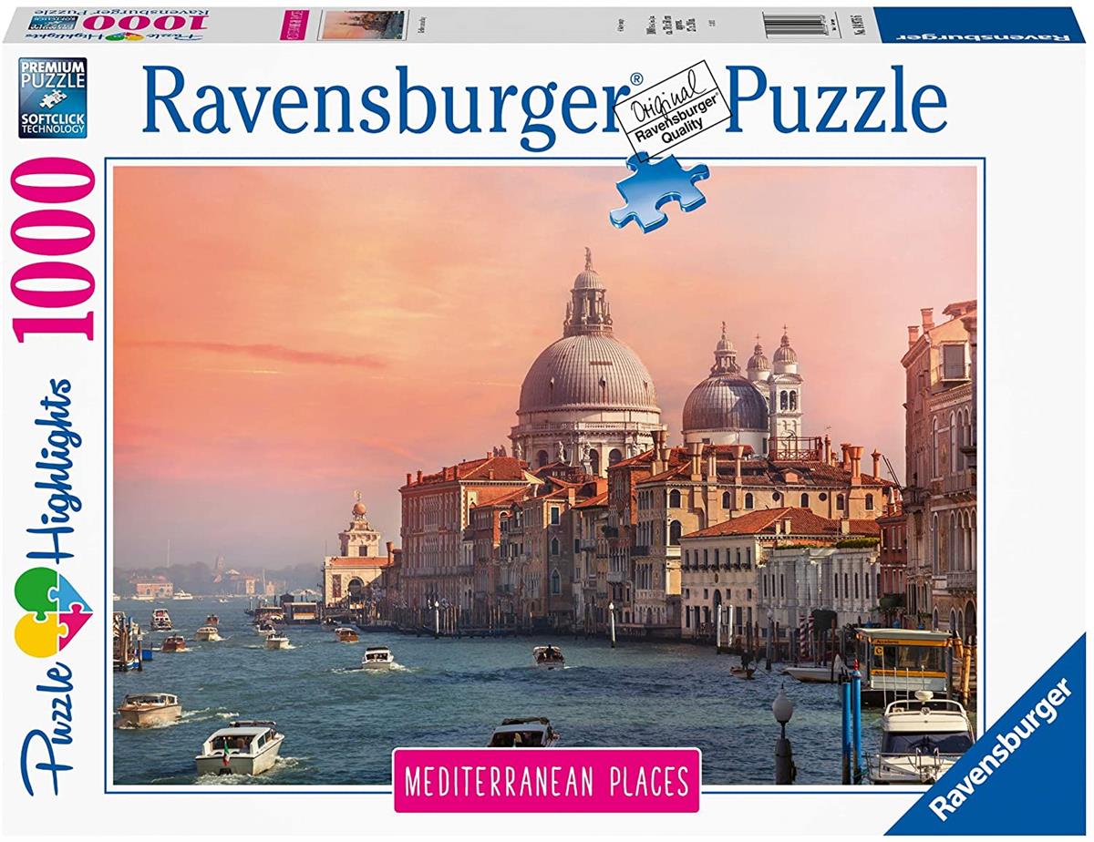 RAVENSBURGER 14976 PUZZLE DA 1000 PZ. MEDITERRANEAN ITALY