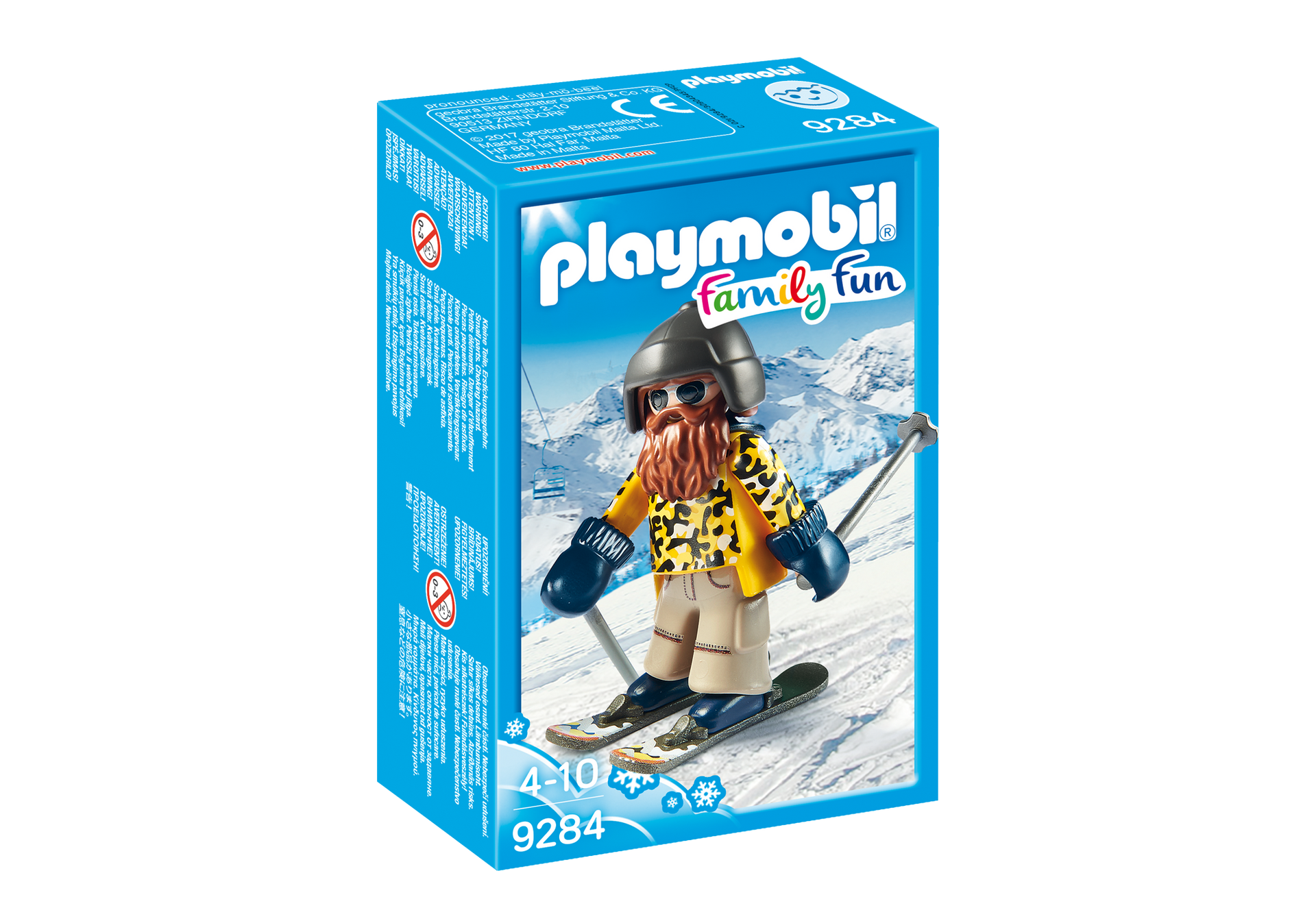 PLAYMOBIL 9284 SCIATORE CON SNOWBLADES