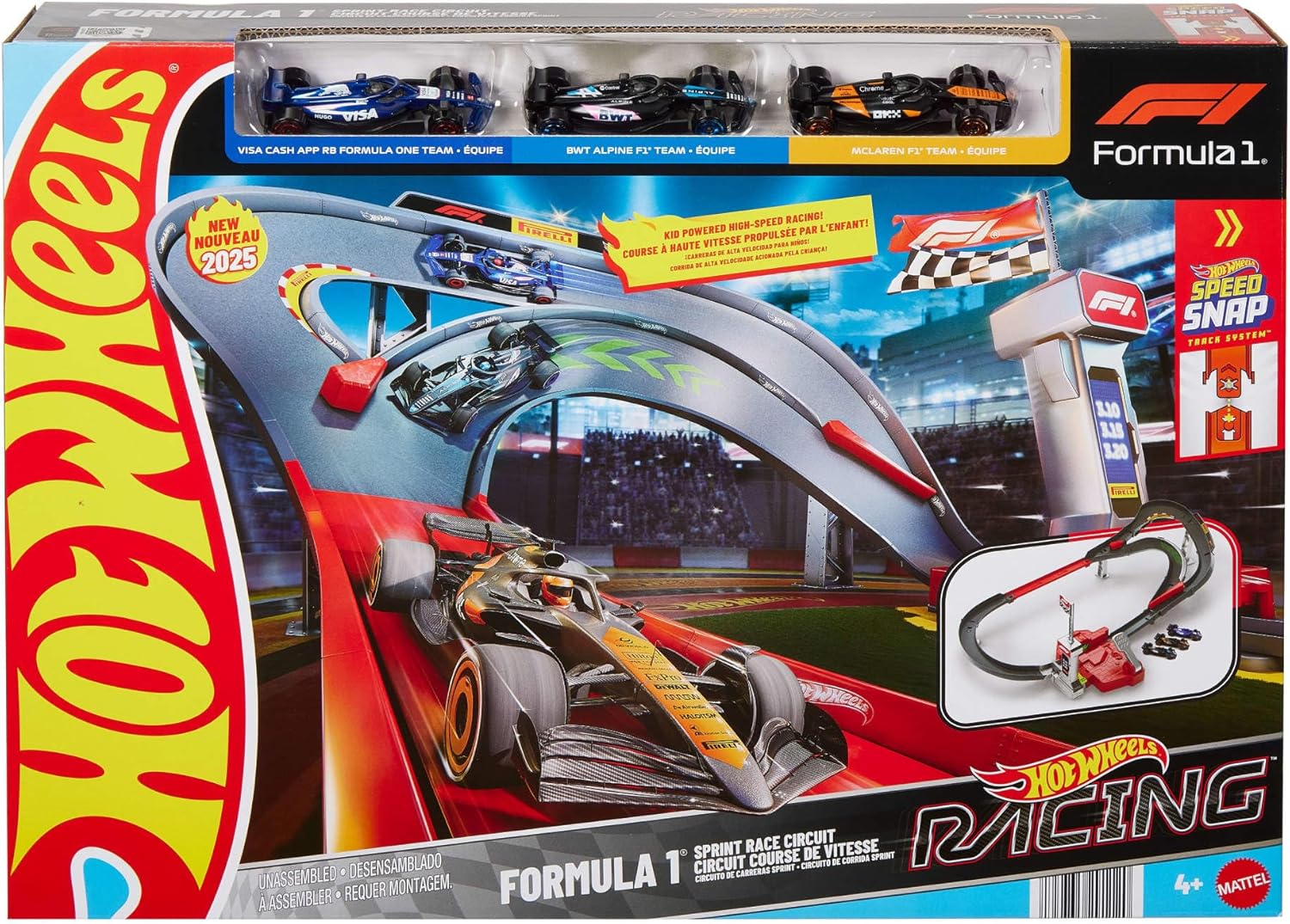 MATTEL JDY15 HOT WHEELS RACE SPRINT SET