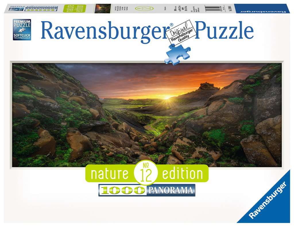 RAVENSBURGER 15094 PUZZLE DA 1000 PA. SOLE SOPRA L'ISLANDA