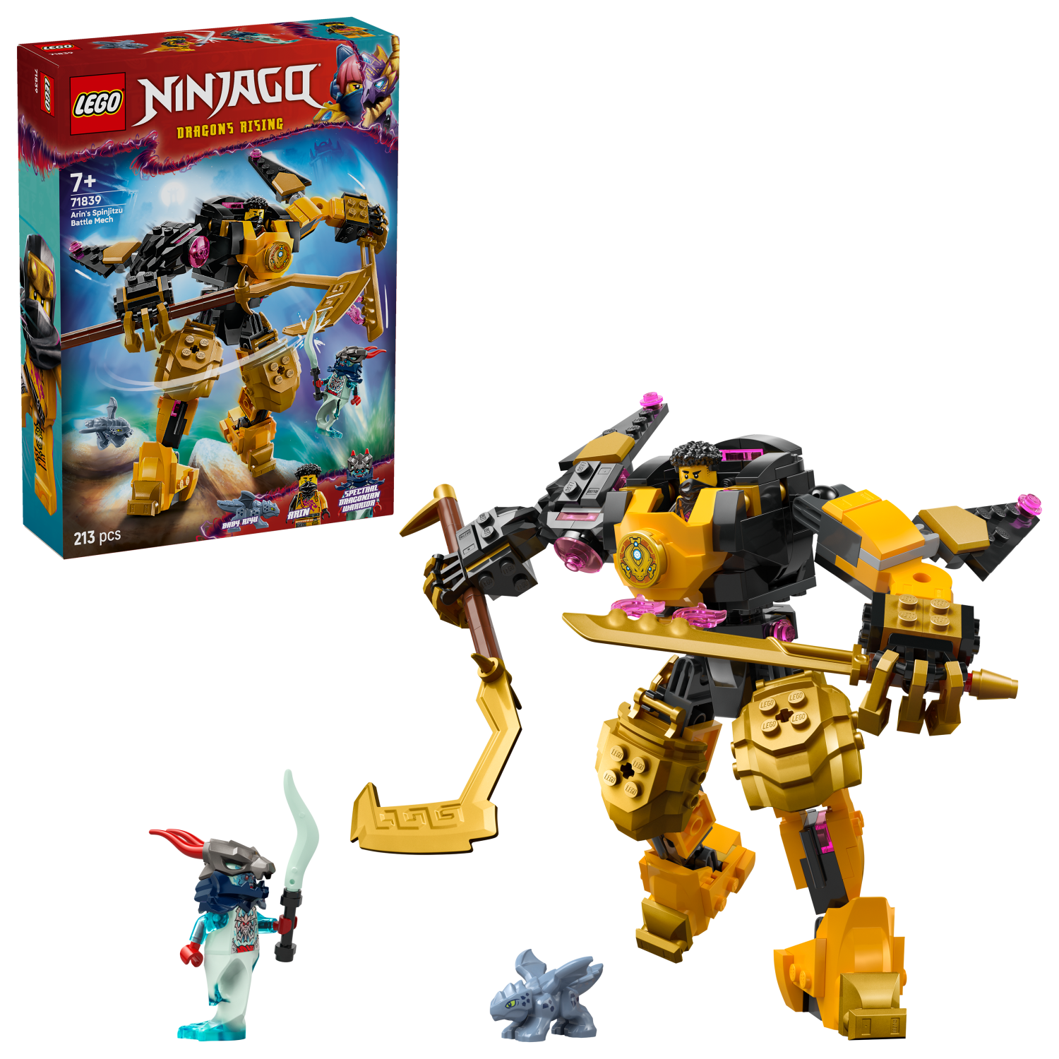 LEGO 71839 BATTLE MECH SPINJITZU DI ARIN NINJAGO