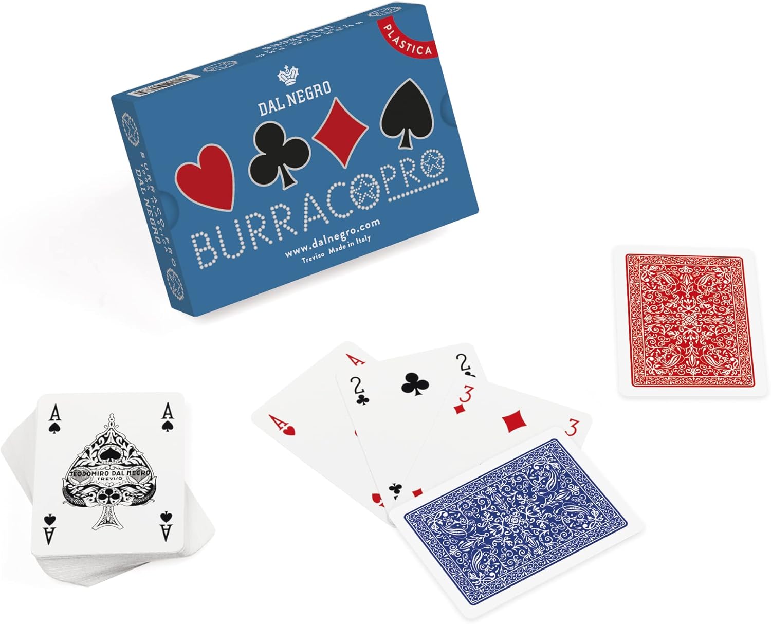 DAL NEGRO 090087 CARTE BURRACO PRO