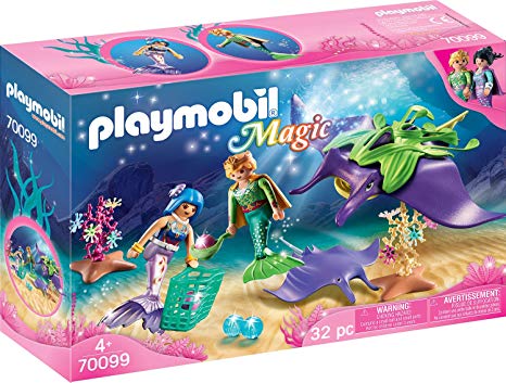 PLAYMOBIL 70099 CERCATORI DI PERLE CON MANTA