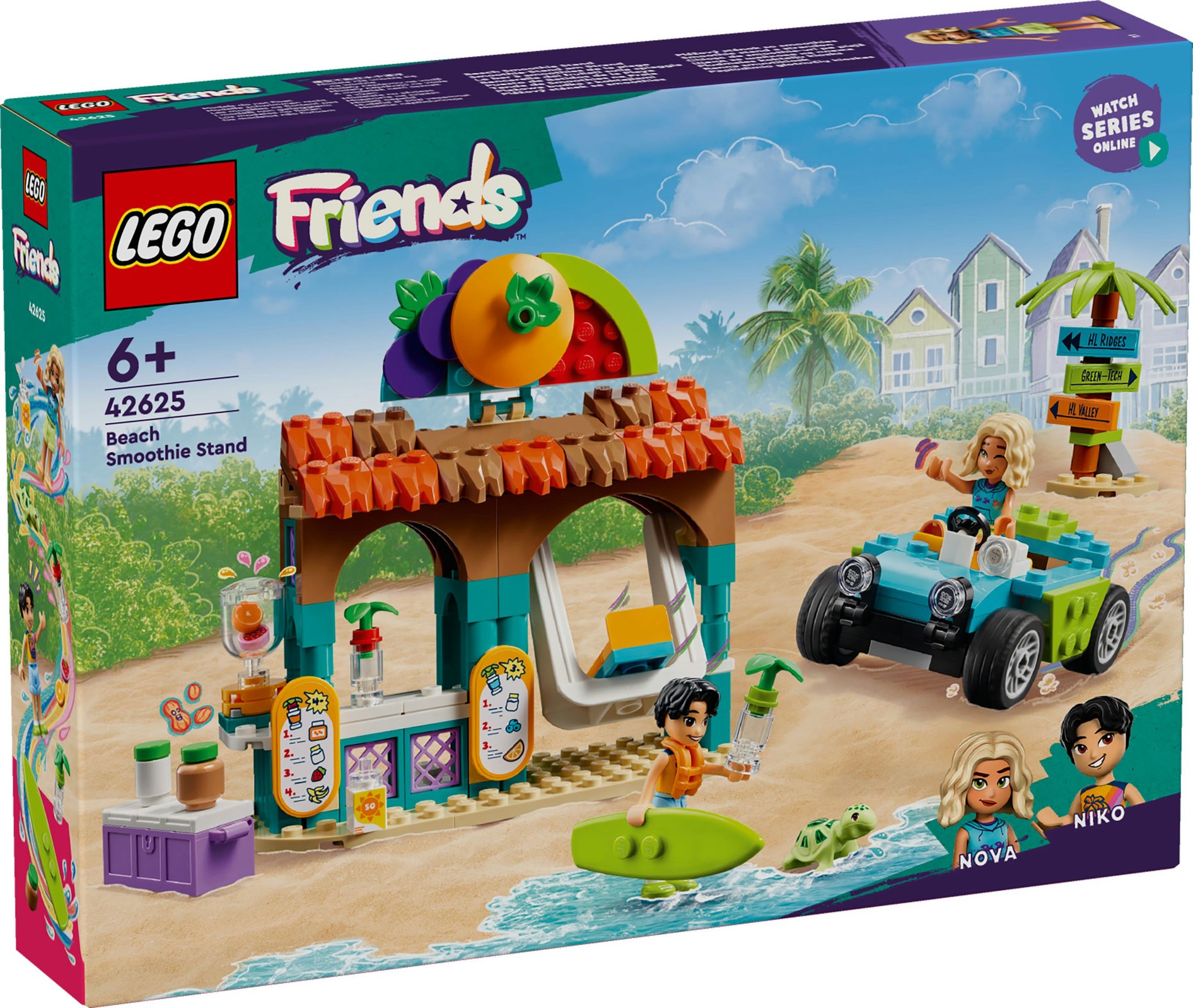 LEGO 42625 BANCARELLA DEI FRULLATI SULLA SPIAGGIA FRIENDS