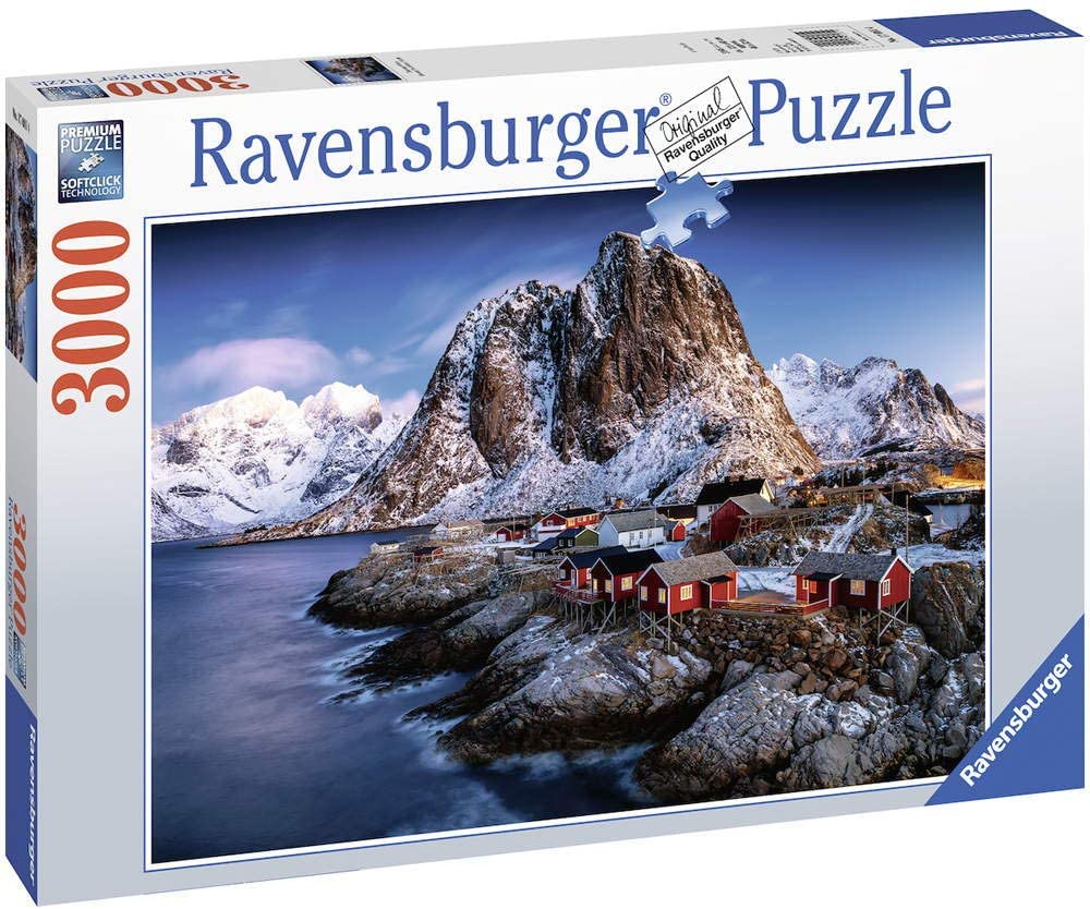 RAVENSBURGER 17081 PUZZLE DA 3000 PZ. HAMNOY LOFOTEN