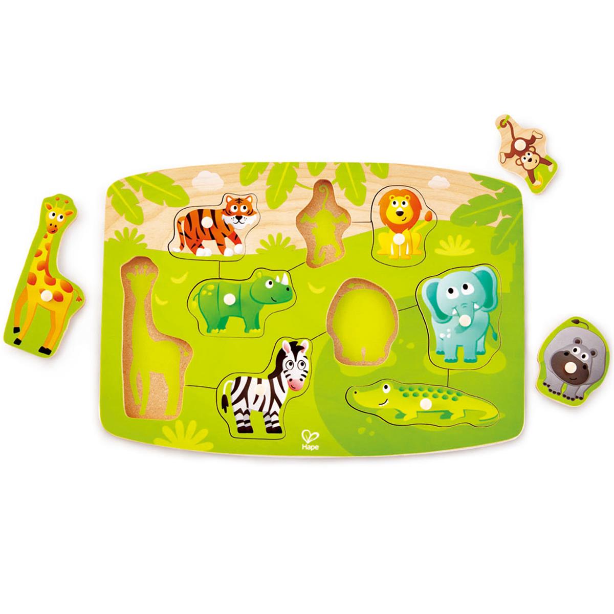 HAPE E1405 PUZZLE DEGLI ANIMALI CON I PIEDINI