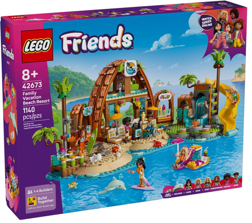 LEGO 42673 VACANZA AL BEACH RESORT FRIENDS