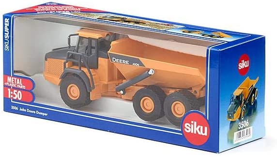 SIKU 3506 JOHN DEERE CON RIMORCHIO SCALA 1/50