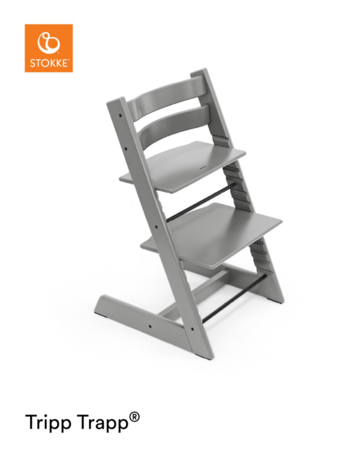 STOKKE TRIPP TRAPP seggiolone STORM GREY 100125