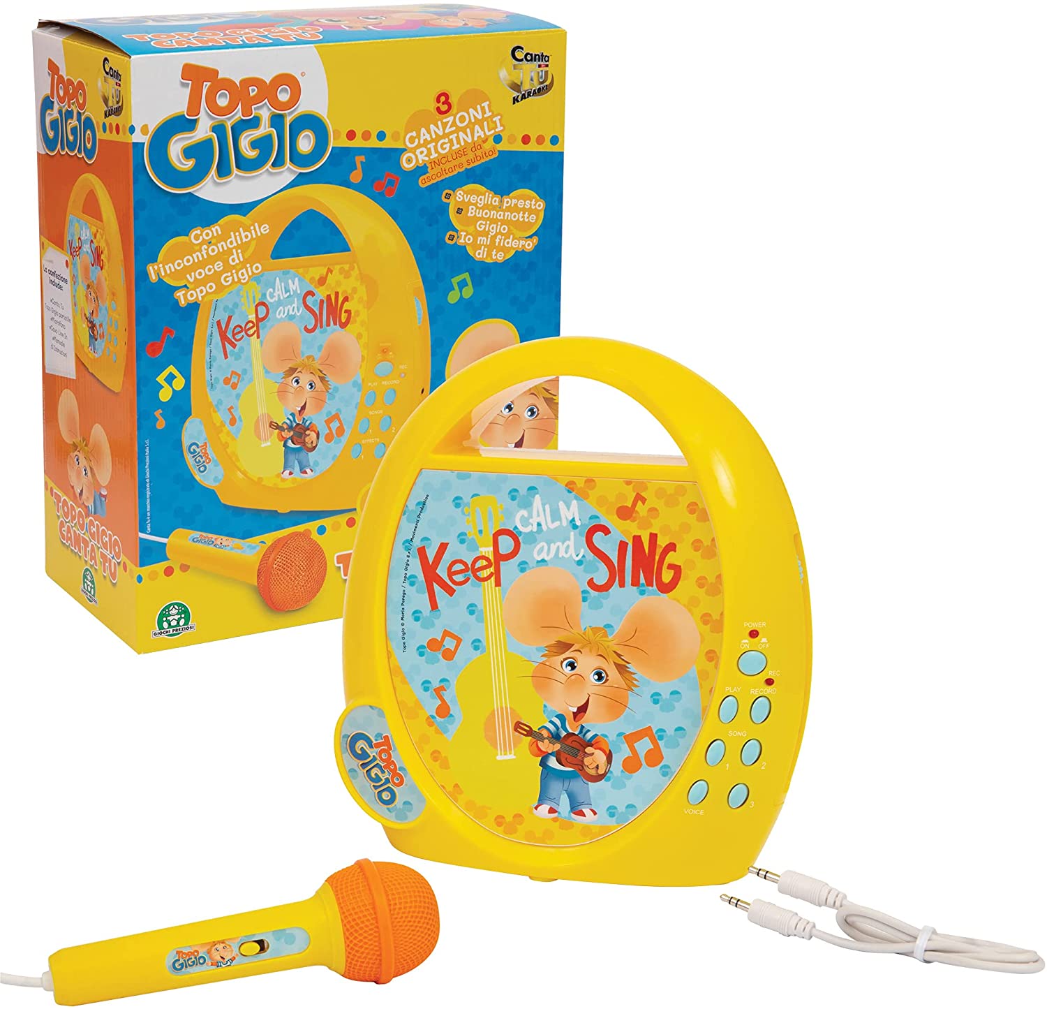 GIOCHI PREZIOSI TPG27000 TOPO GIGIO CANTA TU