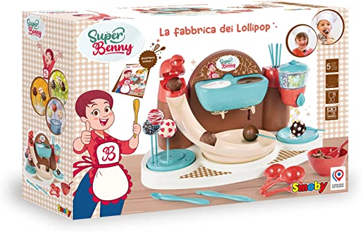 SMOBY 7600312120 SUPER BENNY LA FABBRICA DEI LOLLIPOP