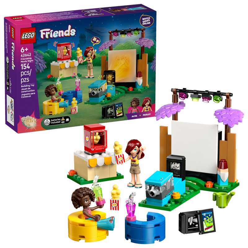 LEGO 42642 MOVIE NIGHT DELL'AMICIZIA FREINDS