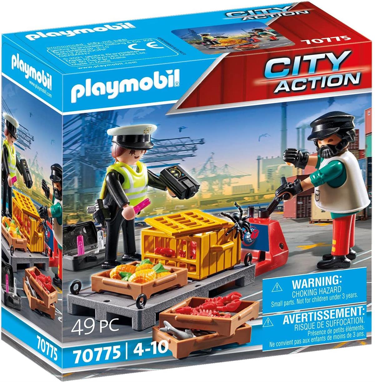 PLAYMOBIL 70775 CONTROLLO MERCI