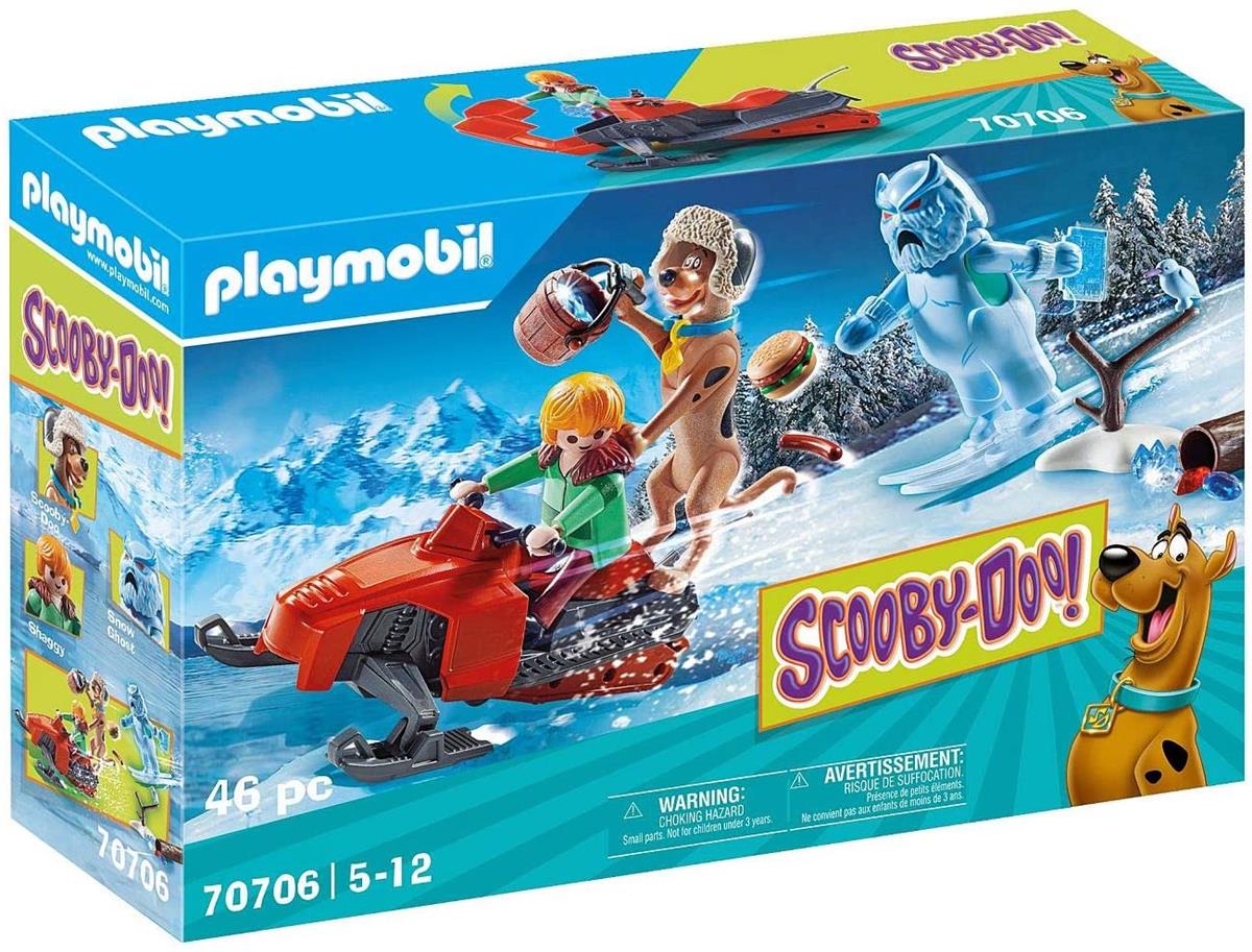 PLAYMOBIL 70706 SCOOBY DOO FUGA DALLO SNOW GHOST