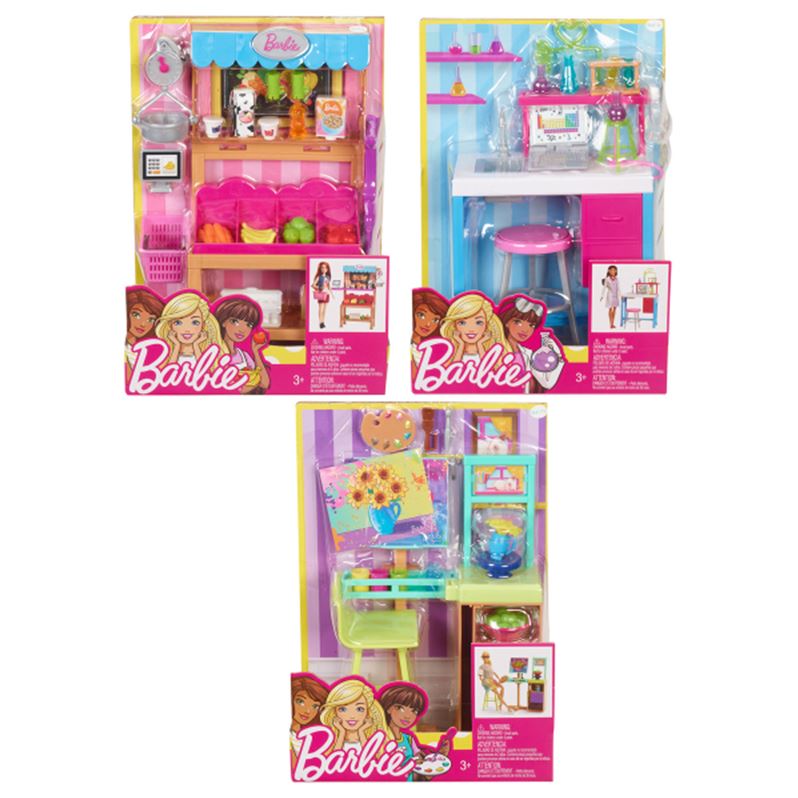 MATTEL FJB25 ACCESSORI CARRIERE DI BARBIE 