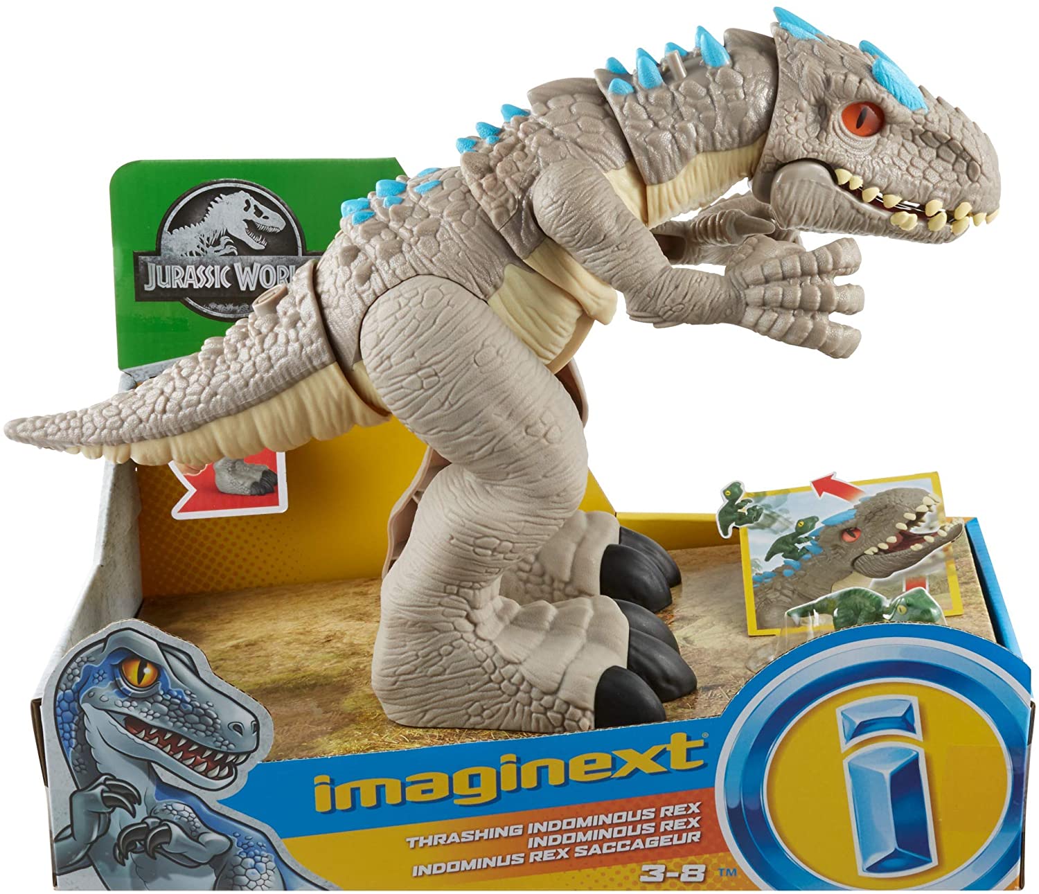 FISHER PRICE GMR16 IMAGINEXT FEROCISSIMO INDOMINUS REX