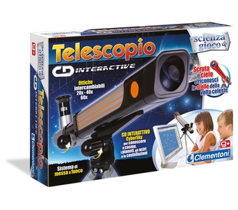 CLEMENTONI 12710 IL TELESCOPIO CD INTERACTIVE