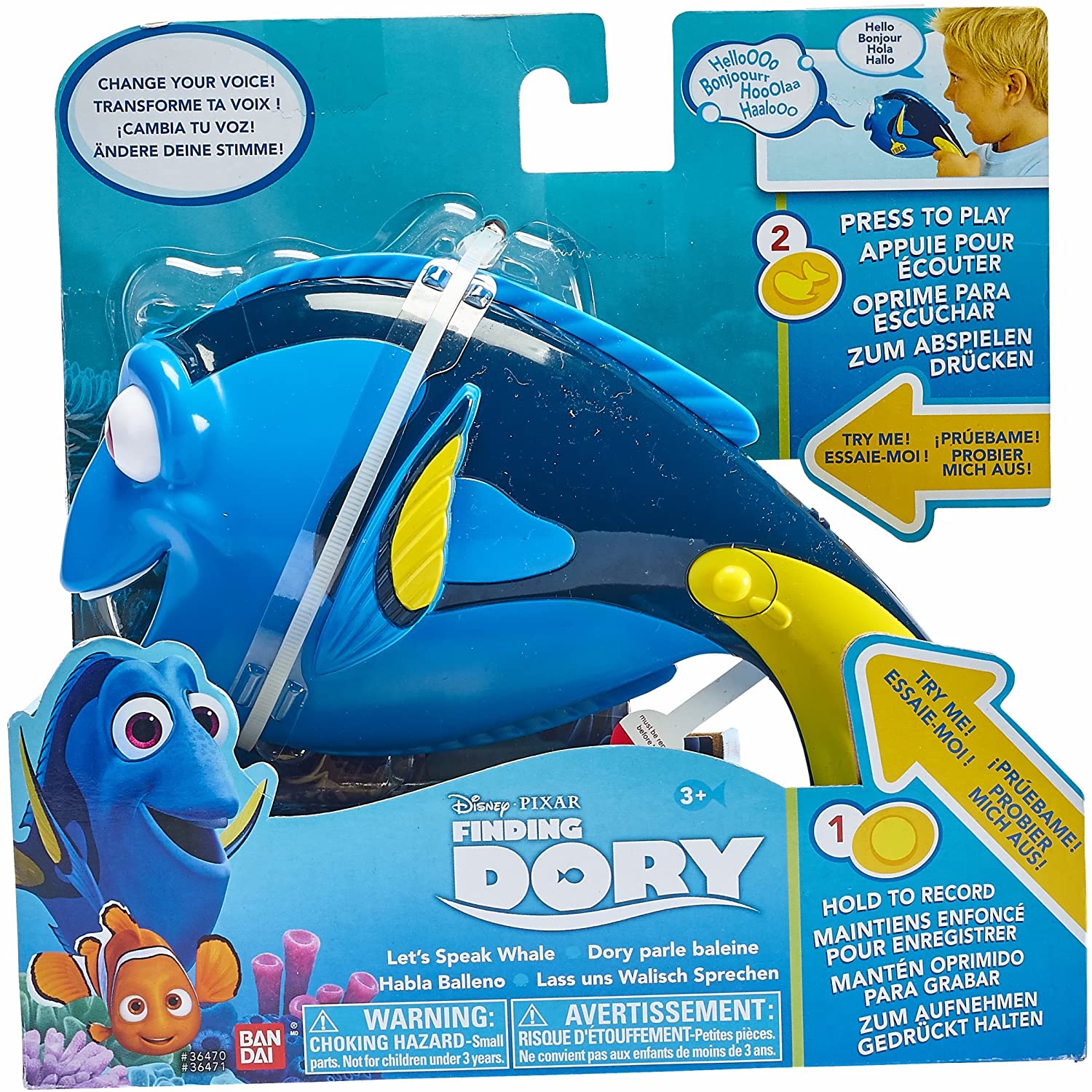 GIOCHI PREZIOSI FND15000 DORY VOICE CHANGER LETS PARK