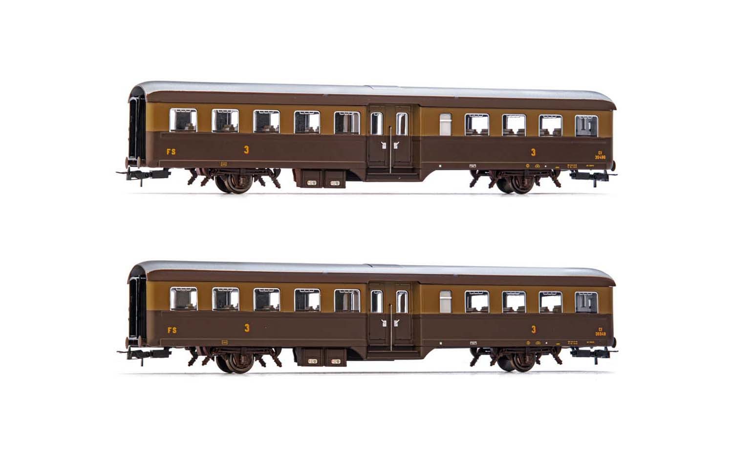 HORNBY HR4296 FS SET DUE CARROZZE "CORBELLINI"