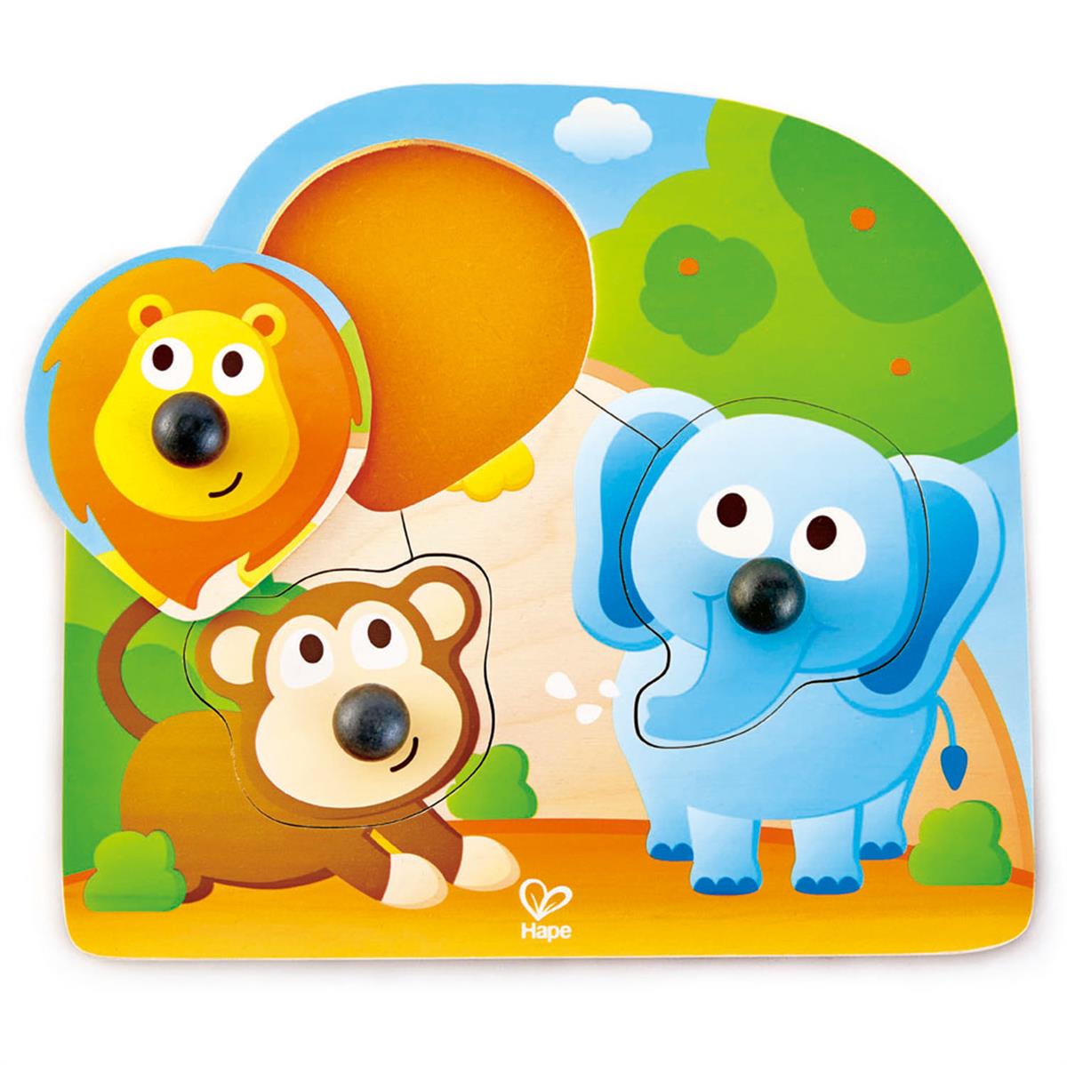 HAPE E1310 PUZZLE ANIMALI DELLA GIUNGLA