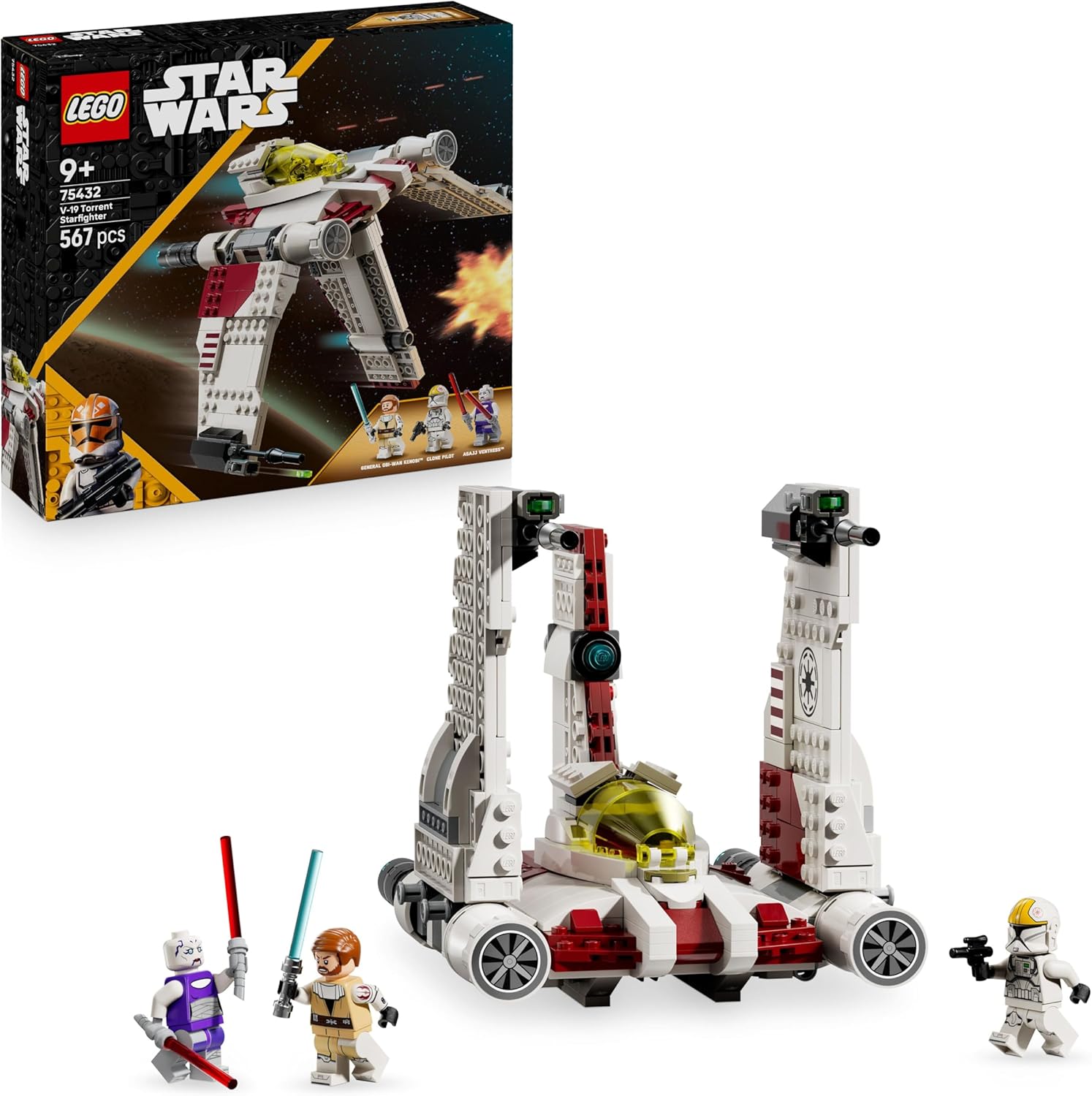 LEGO 75432 CACCIA STELLARE V-19 TORRENT STAR WARS