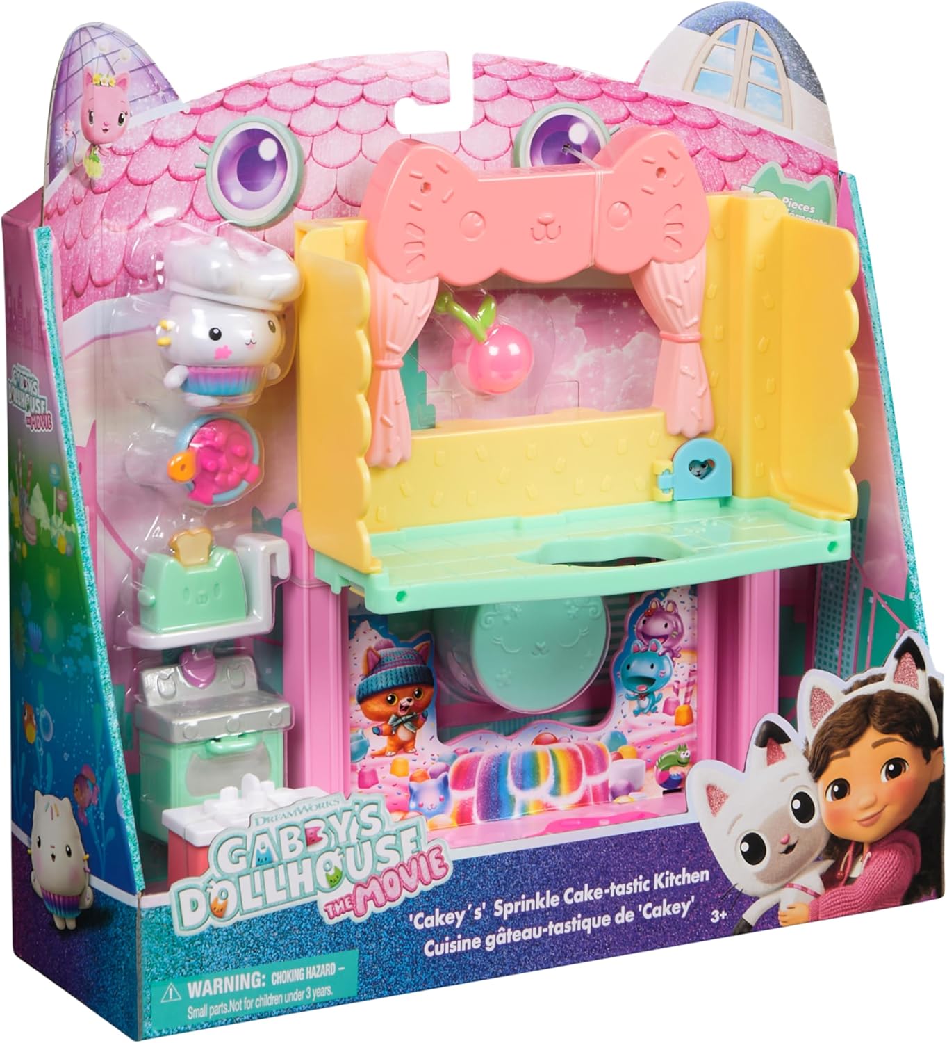 SPINMASTER 6074281 GABBY DOLLHOUSE  LA CUCINA DLX