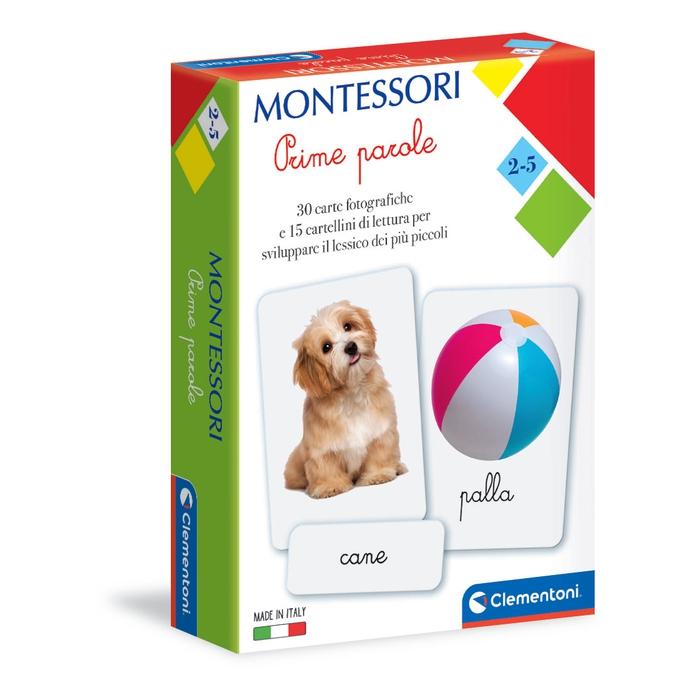 CLEMENTONI 16319 MONTESSORI CARTE PRIME PAROLE