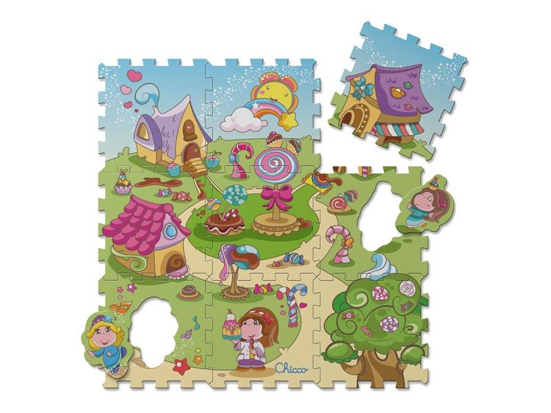 CHICCO 7164 TAPPETO PUZZLE CARAMELLE