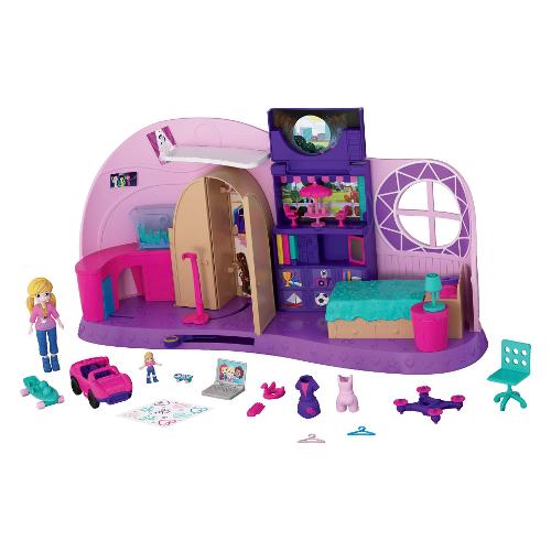 MATTEL FRY98 POLLY POCKET CAMERETTA DI POLLY