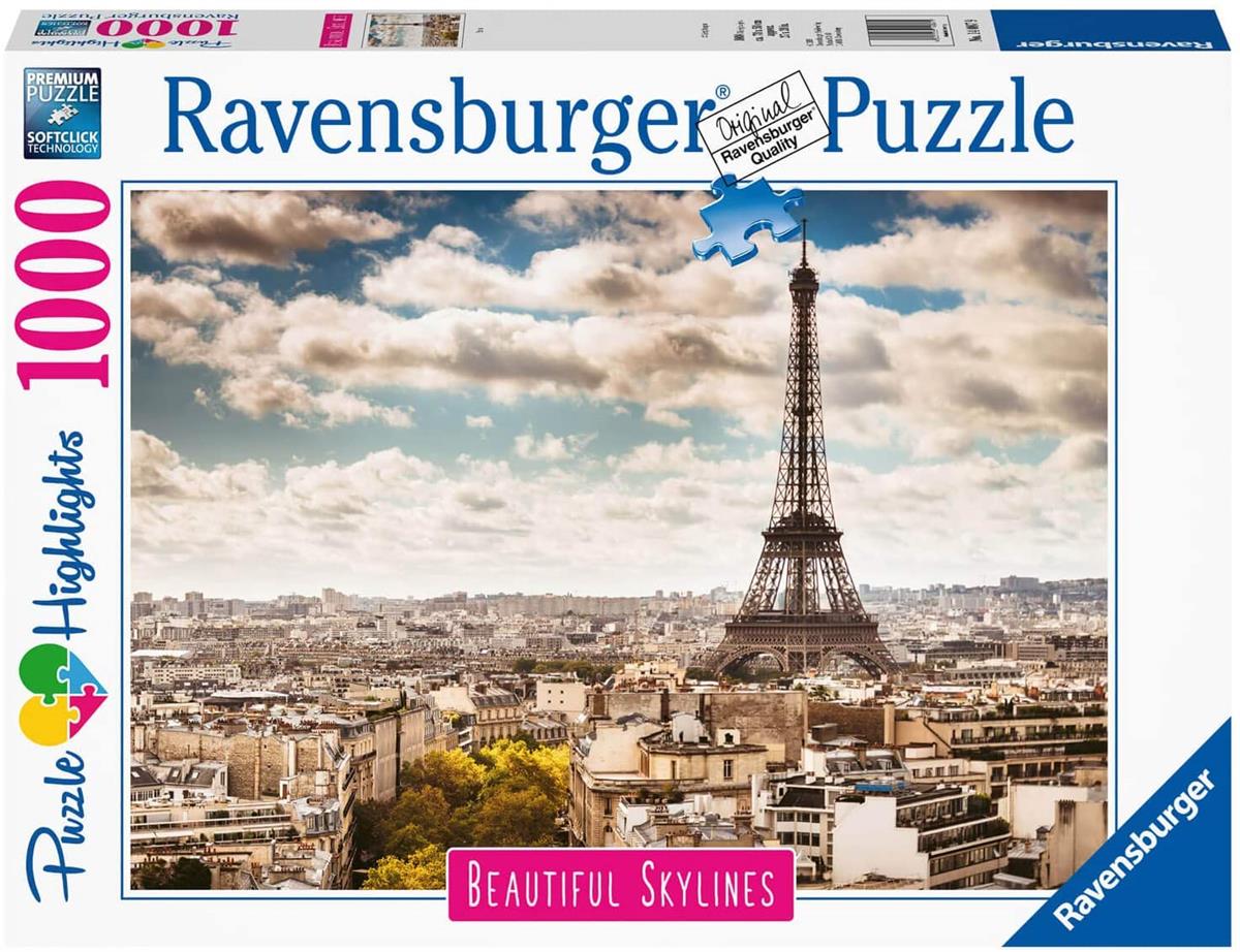 RAVENSBURGER 14087 PUZZLE DA 1000 PZ. PARIS