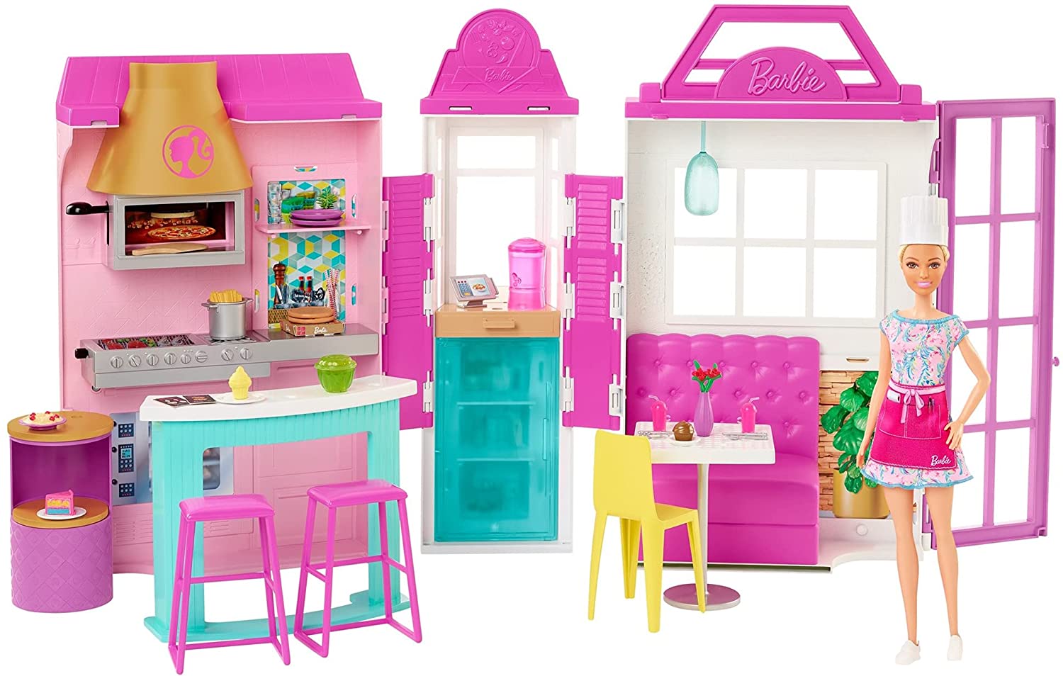 MATTEL HBB91 BARBIE RISTORANTE CON BAMBOLA