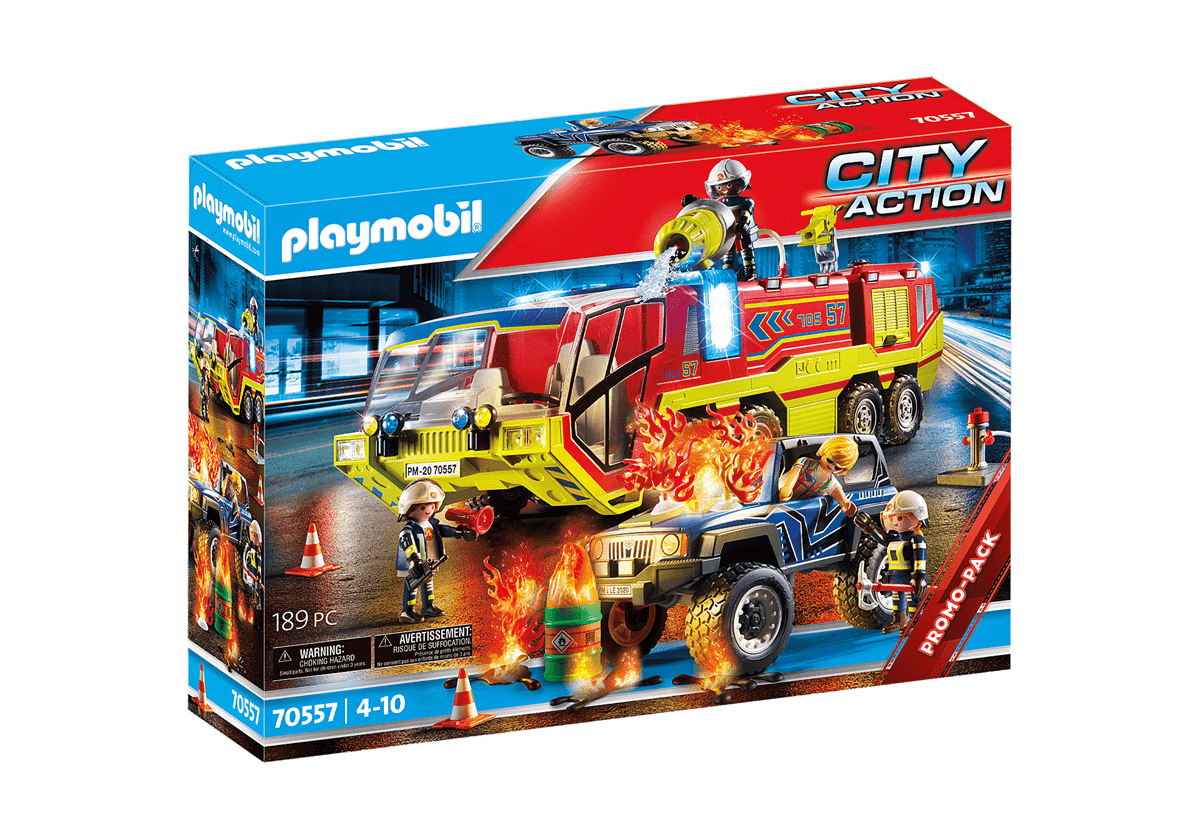 PLAYMIBIL 70557 CAMION DEI VIGILI DEL FUOCO